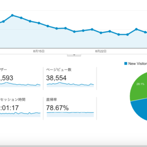［ブログ運営9ヶ月目］2016年8月のとっとりずむは3万9千PV。