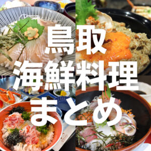 鳥取の海鮮丼・海鮮料理がランチで食べられるお店まとめ