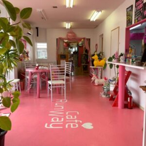 ［Cafe RanWay(カフェ ランウェイ)］女子ウケ抜群！細部にまでこだわったピンク色の可愛いカフェ – 湯梨浜町