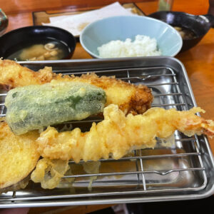 【開店】天ぷら定食専門店 「起天」揚げてすぐに食べる天ぷらランチが絶品|鳥取市