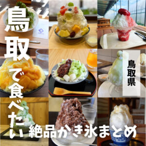 鳥取でかき氷が食べられるお店まとめ！鳥取の夏に食べたいスイーツ