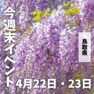 2023年4月22日(土)23日(日)鳥取週末イベントスケジュール