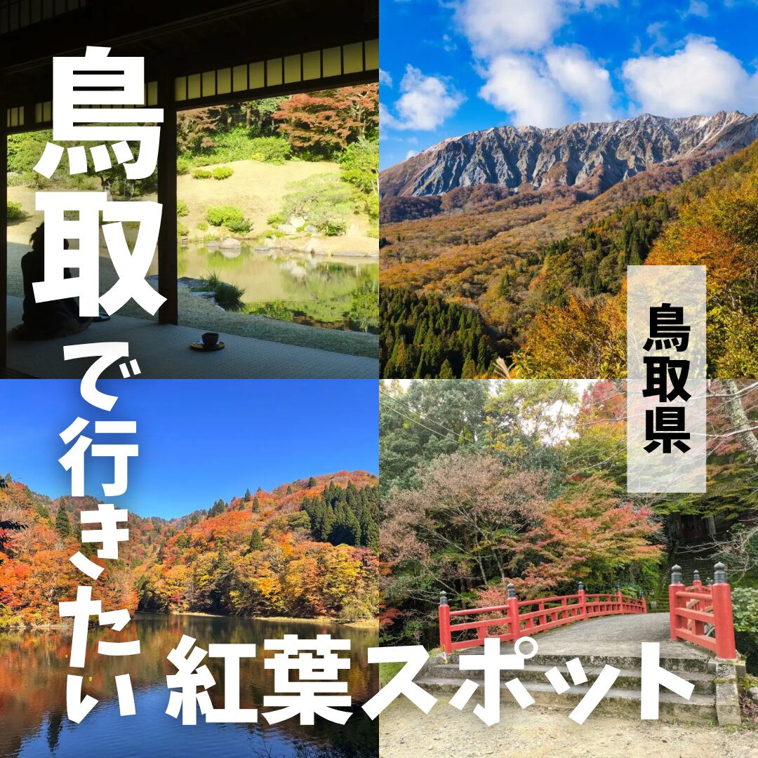 2025年最新】鳥取県の紅葉スポットまとめ！名所と見頃の時期をご紹介